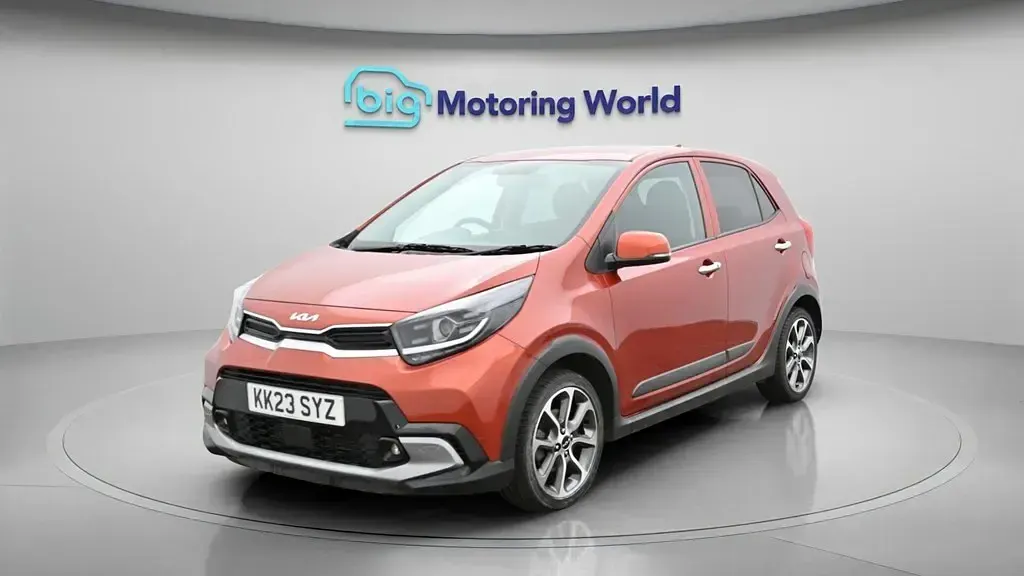 Used Kia Picanto X-Line 66 HP (48 kW) 2023 Orange Hatchback