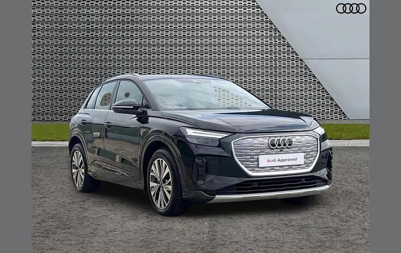 Black Used 2024 Audi Q4 e-tron Sport SUV | £32,495 (Good price) - Image 1/4