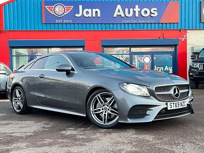 Used Mercedes E220 AMG line 2020 Grey Coupe
