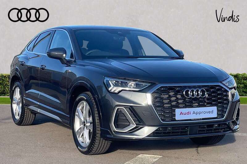 Grey Used 2025 Audi Q3 S-Line SUV | £35,749 (Fair price) - Image 1/3
