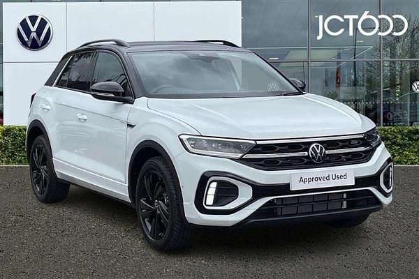 White New 2025 VW T-Roc Black Edition SUV | £32,303 (Fair price) - Image 1/4