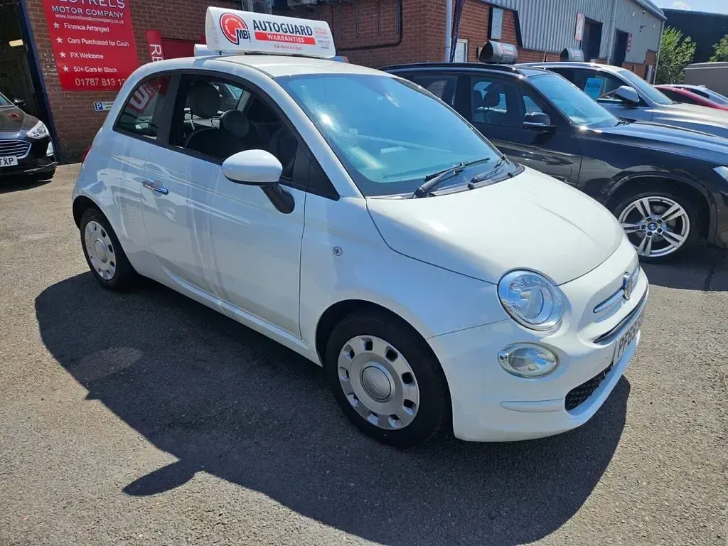 Used Fiat 500 Pop 69 HP (50 kW) 2019 White Hatchback
