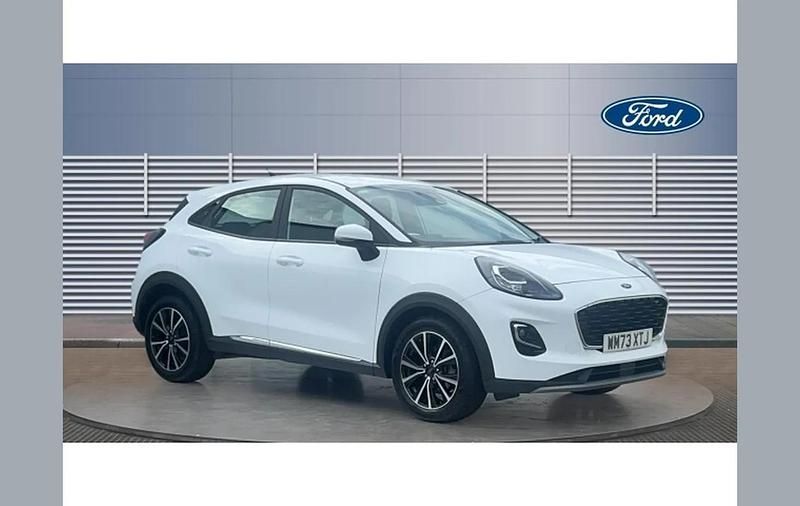 White Used 2023 Ford Puma Gen-E Titanium SUV | £15,930 (Fair price) - Image 1/4