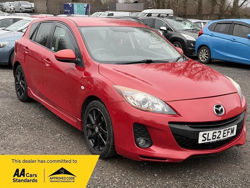 Begagnad Mazda 3 Inclusive 115 HK (84 kW) 2012 Röd Halvkombi