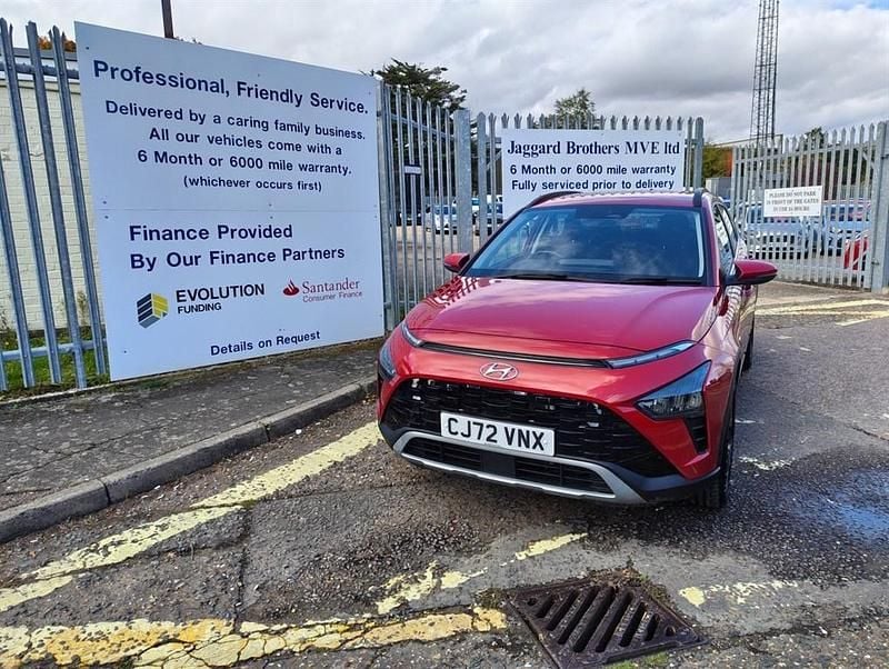 Red Used 2022 Hyundai Bayon Premium SUV | £14,995 (Fair price) - Image 1/4