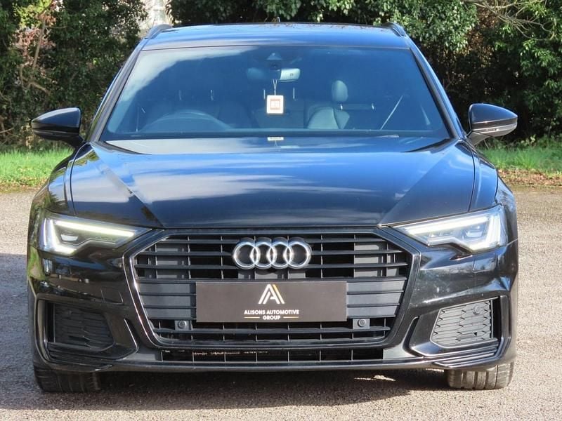 Used Audi A6 Black Edition 204 HP (150 kW) 2022 Black Estate
