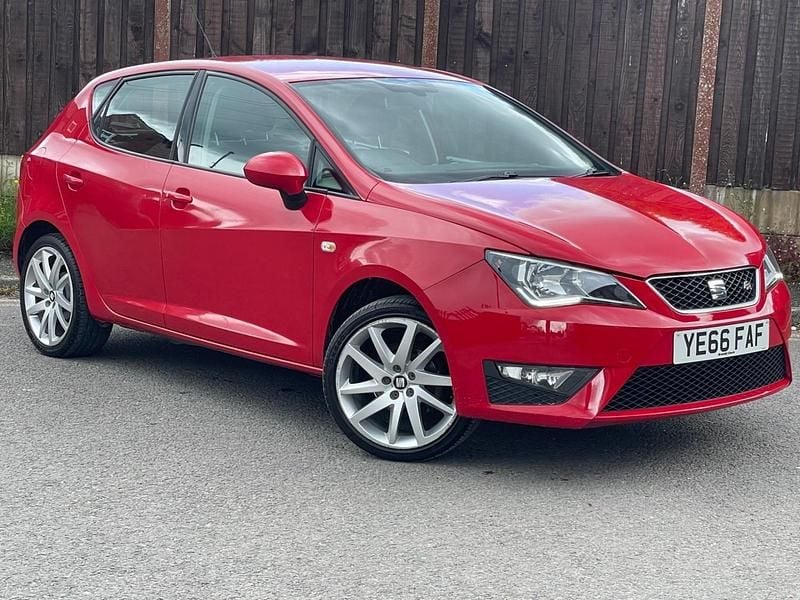 Red Used 2016 Seat Ibiza FR Hatchback | £3,995 (Good price) - Image 1/3