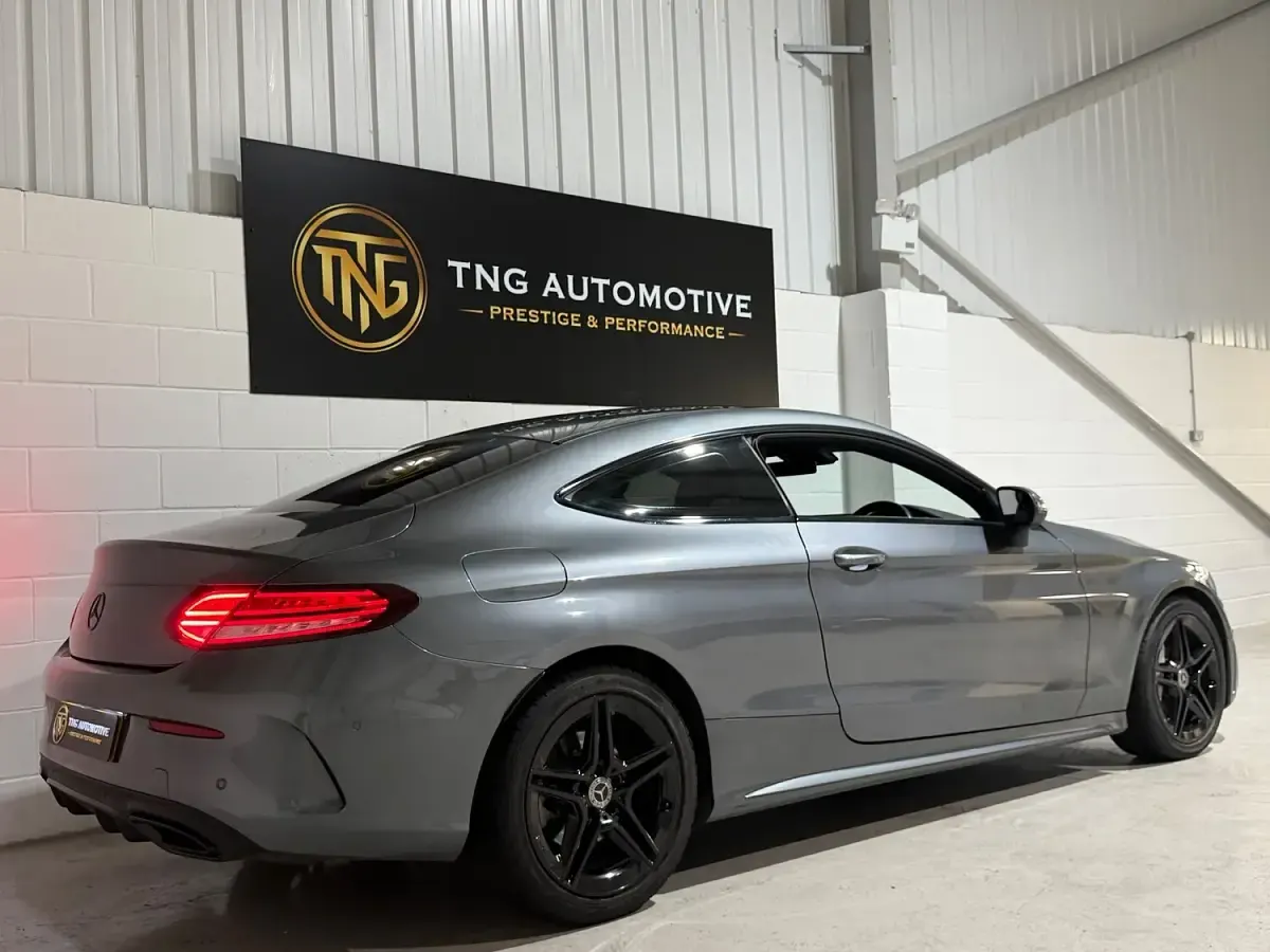 Used Mercedes C220 AMG Line Premium 2018 Grey Coupe