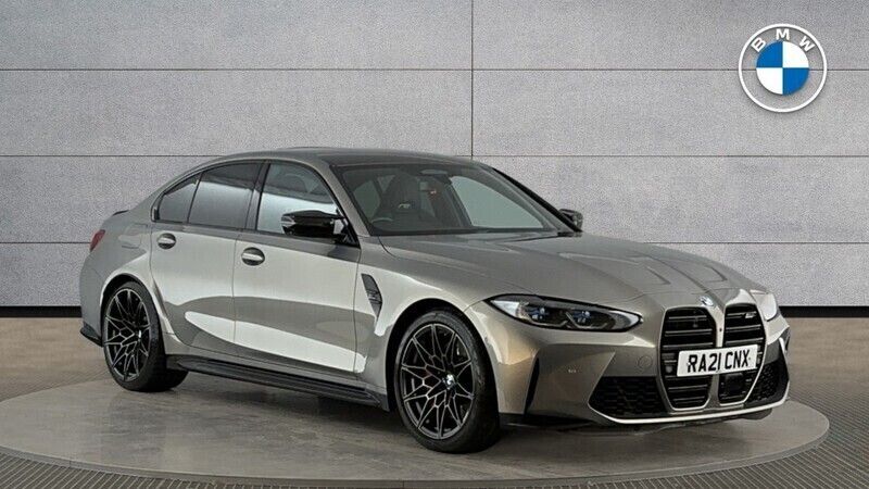 Grey Used 2021 BMW M3 Competition Edition Sedan | £54,900 (A bit pricey) - Image 1/4