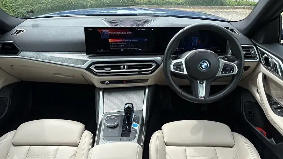 Used BMW i4 M Sport 250 kW (340 HP) 2022 Blue Sedan