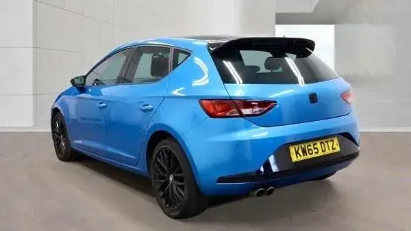 Used Seat Leon FR 150 HP (110 kW) 2015 Blue Hatchback