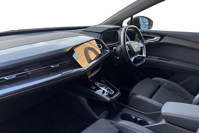 Used Audi Q4 e-tron S-Line 125 kW (170 HP) 2021 Black SUV