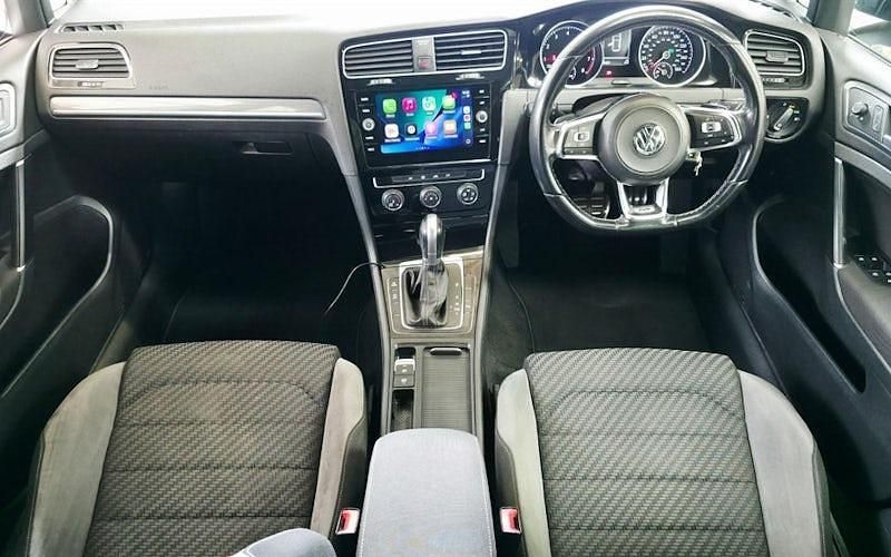 Used VW Golf VII R-line 150 HP (110 kW) 2018 Black Hatchback