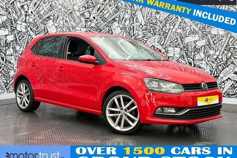 Used VW Polo SEL 110 HP (80 kW) 2017 Red Hatchback