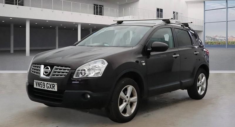 Used Nissan Qashqai N-TEC 110 HP (80 kW) 2009 Black SUV