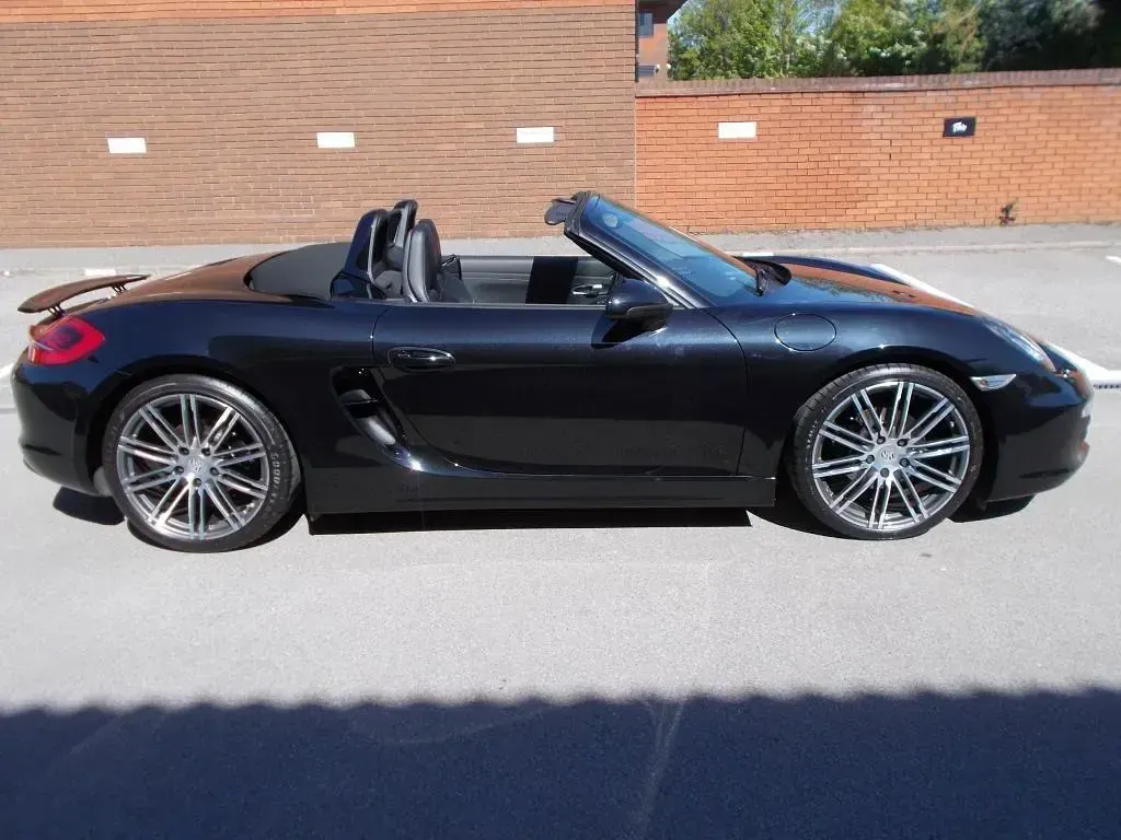 Begagnad Porsche Boxster Black Edition 265 HK (194 kW) 2015 Svart Cab