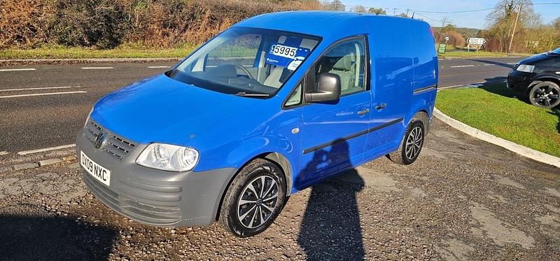 Used VW Caddy 69 HP (50 kW) 2009 Blue MPV