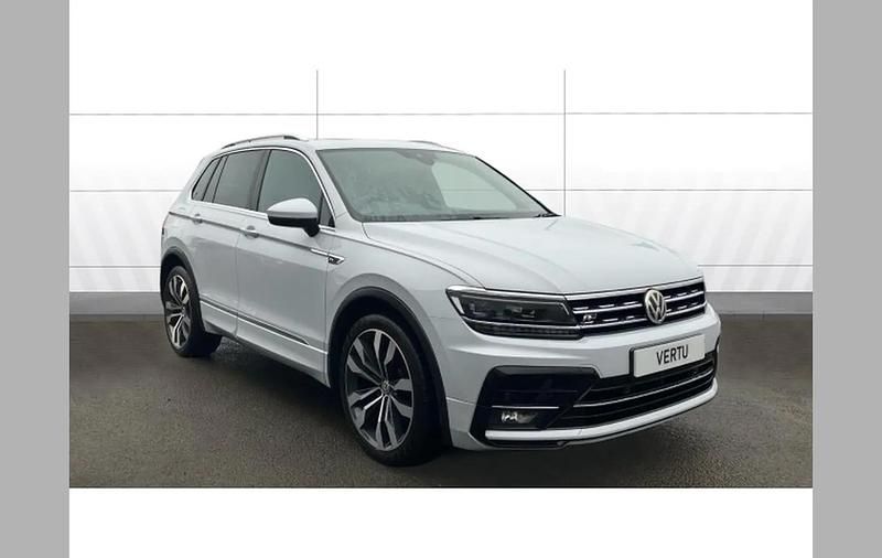 Used VW Tiguan R-line 150 HP (110 kW) 2018 Silver SUV