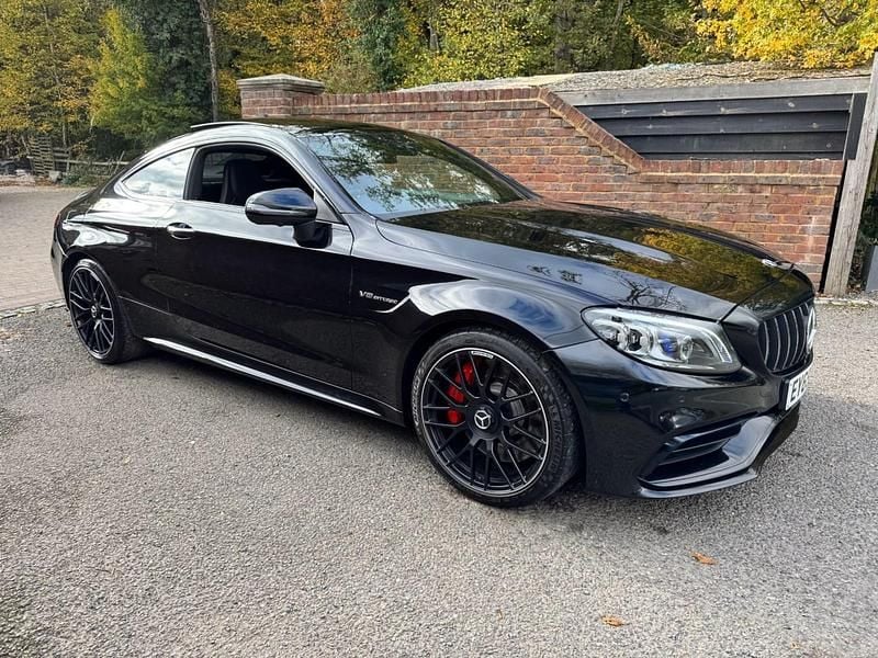 Black Used 2019 Mercedes C63S AMG Premium Plus Coupe | £46,750 (Fair price) - Image 1/4
