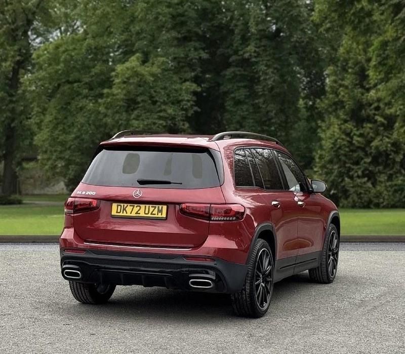 Used Mercedes GLB200 AMG line 163 HP (119 kW) 2022 Red SUV