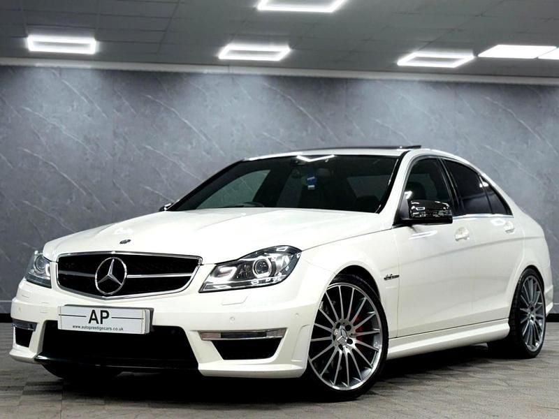 White Used 2013 Mercedes C63 AMG AMG Sedan | £34,990 - Image 1/4