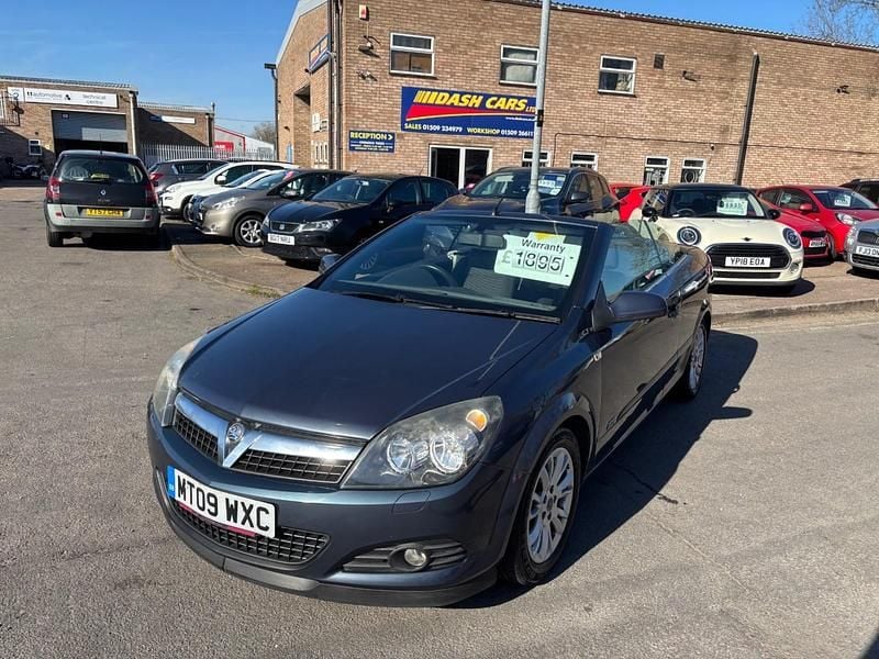 Used Vauxhall Astra Cabriolet Sport 2009 Blue Cabriolet
