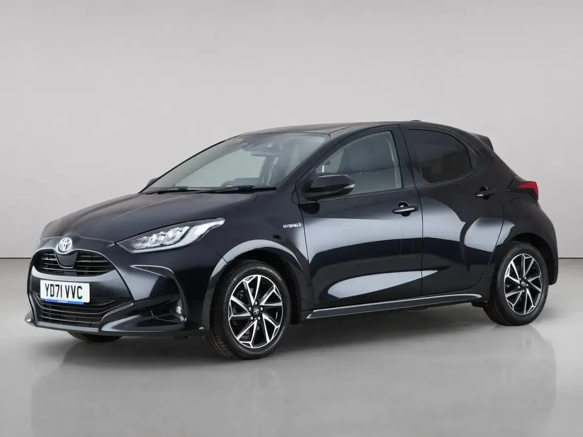 Used Toyota Yaris Design 2021 Black Hatchback