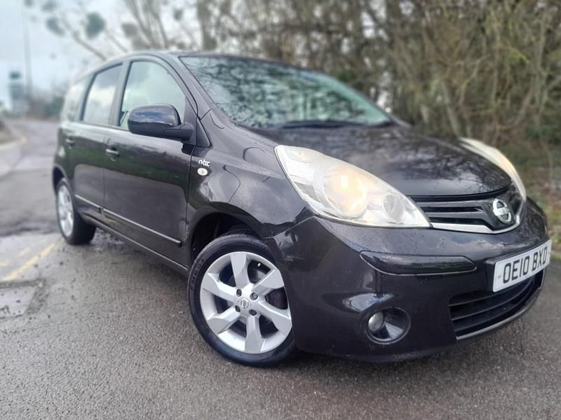 Used Nissan Note N-TEC 2010 Black Hatchback