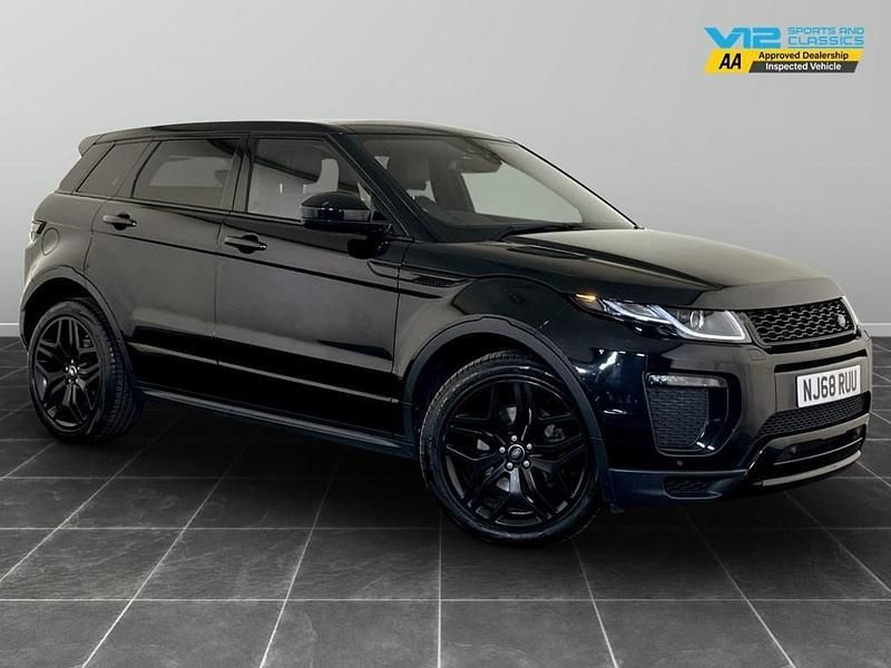 Black Used 2018 Land Rover Range Rover evoque HSE Dynamic Estate | £11,795 (Super price) - Image 1/2