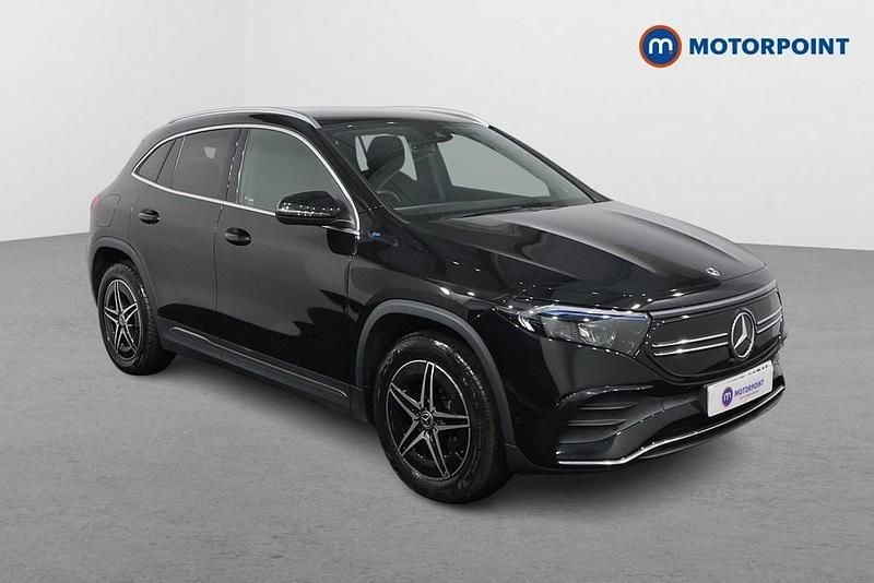 Black Used 2022 Mercedes EQA250 AMG line SUV | £20,499 (Fair price) - Image 1/4