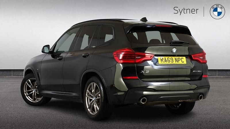 Used BMW X3 M Sport 261 HP (191 kW) 2019 Black SUV