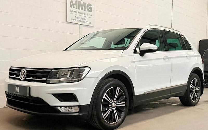 Used VW Tiguan SE 150 HP (110 kW) 2017 White SUV