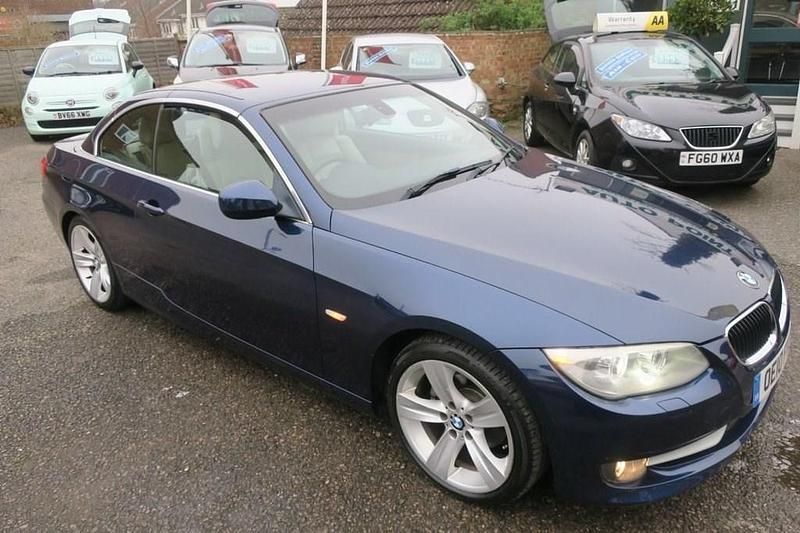 Used BMW 320 Cabriolet 170 HP (125 kW) 2010 Blue Cabriolet