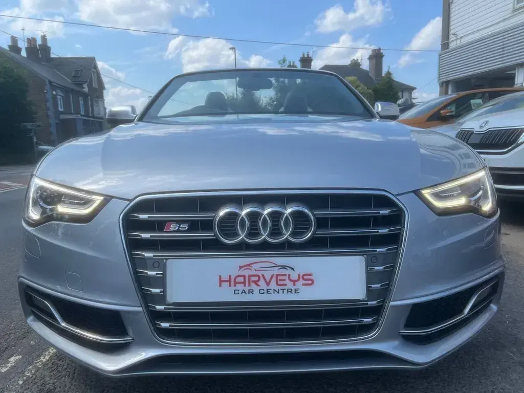 Used Audi S5 Cabriolet Performance 333 HP (244 kW) 2016 Silver Cabriolet