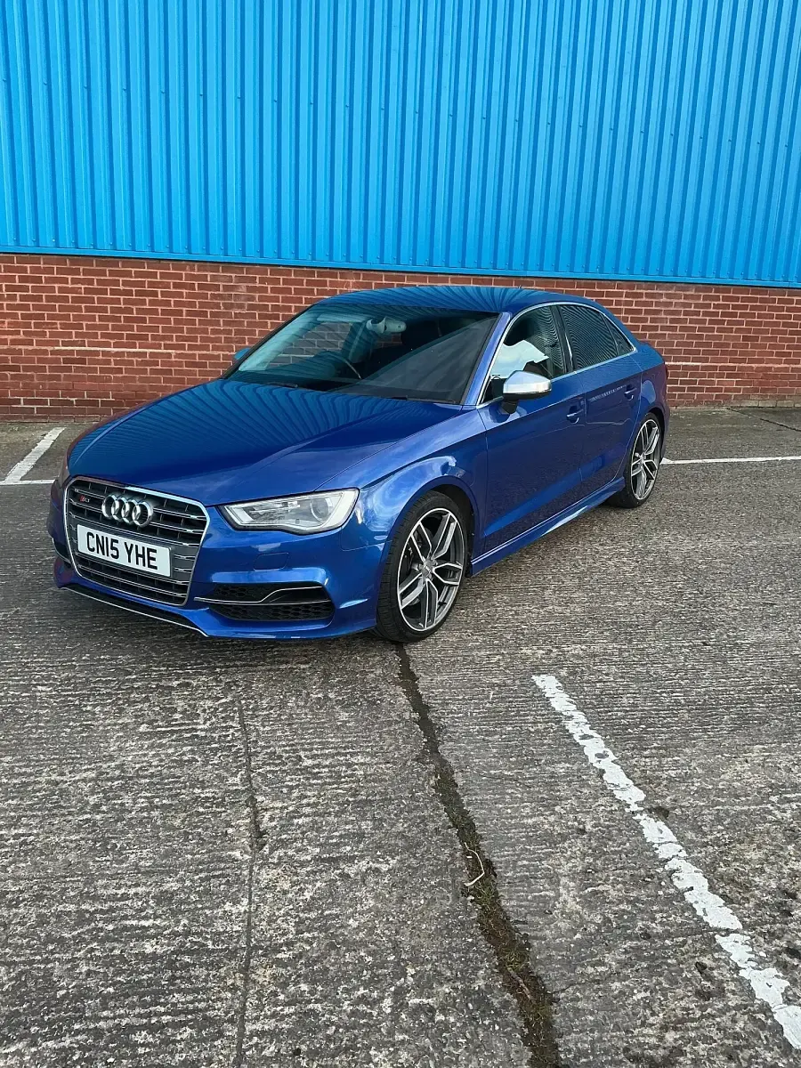 Used Audi A3 300 HP (220 kW) 2015 Blue Sedan