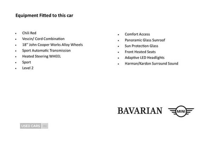 Used Mini Cooper Sport 2024 Red Hatchback