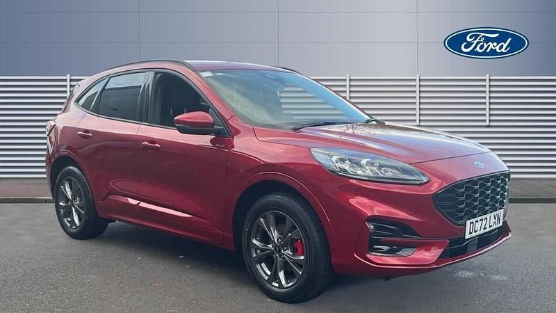Red Used 2022 Ford Kuga ST-Line SUV | £19,601 (Good price) - Image 1/3