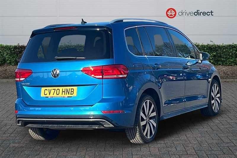 Used VW Touran R-line 2020 Blue MPV