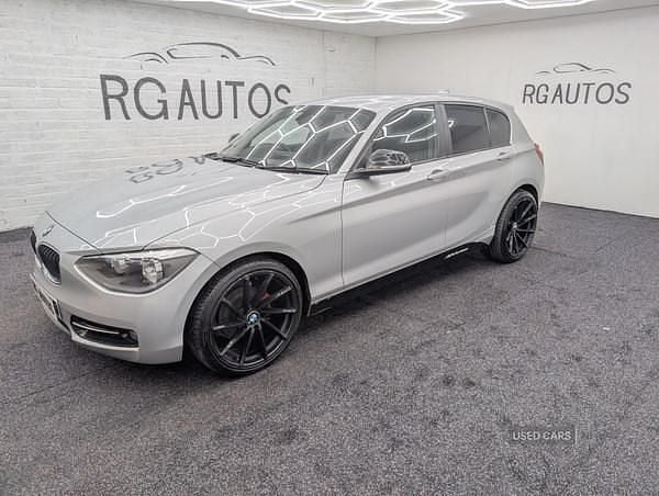 Silver Used 2014 BMW 116 Sport Line Hatchback | £5,495 (A bit pricey) - Image 1/4