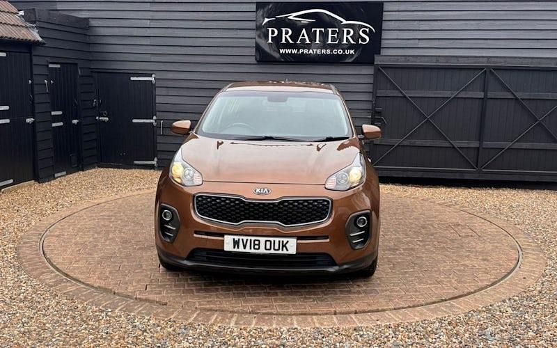 Used Kia Sportage 116 HP (85 kW) 2018 Bronze SUV