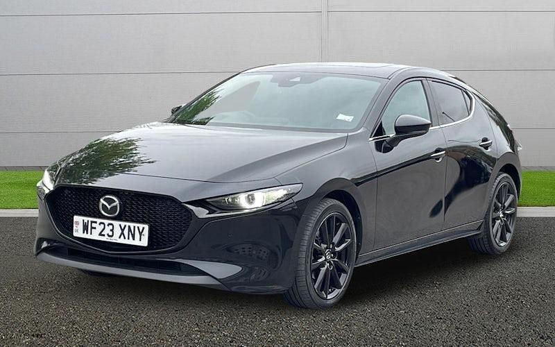 Usado Mazda 3 Inclusive 186 HP (136 kW) 2022 Preto Citadino
