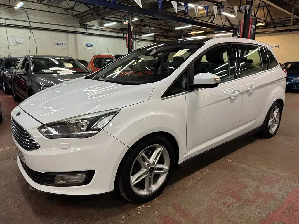 Używany Ford Grand C-Max Titanium X 120 KM (88 kW) 2015 Biały Minivan