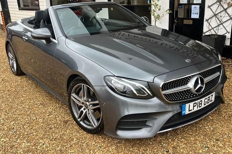 Grey Used 2018 Mercedes E300 AMG line Cabriolet | £18,728 (Fair price) - Image 1/1
