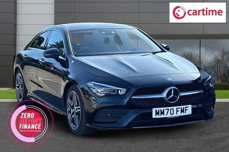 Used Mercedes CLA220 AMG line 190 HP (139 kW) 2020 Black Sedan