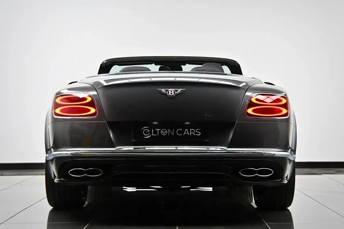 Used Bentley Continental GT Convertible Mulliner 2017 Grey Cabriolet