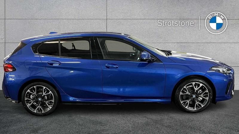 New BMW 120 M Sport 168 HP (123 kW) 2025 Blue Hatchback
