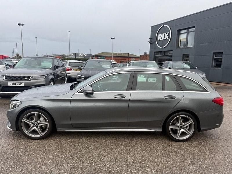 Used Mercedes C220 AMG line 2017 Grey Estate