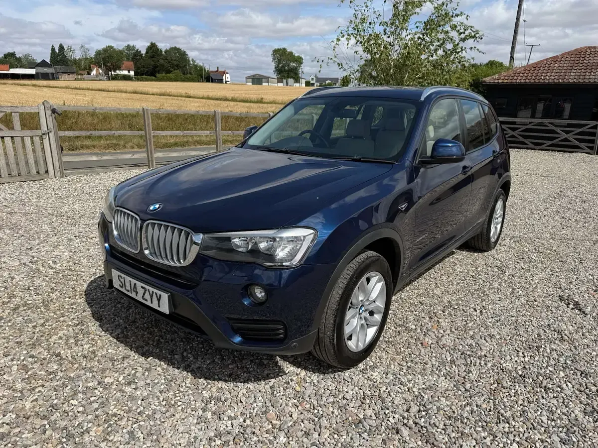 Used BMW X3 Luxury Line 2014 Blue SUV