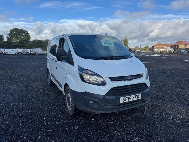 Used Ford Transit Custom 125 HP (91 kW) 2015 White Van