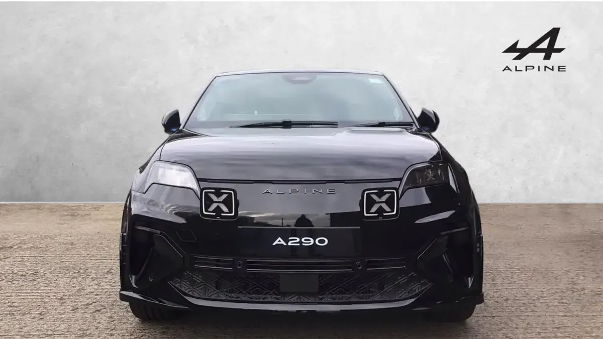 Ny Alpine A290 160 kW (218 HK) 2026 Svart Halvkombi